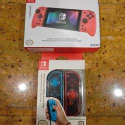 Nintendo Switch Full Size Controller And Action Grips
