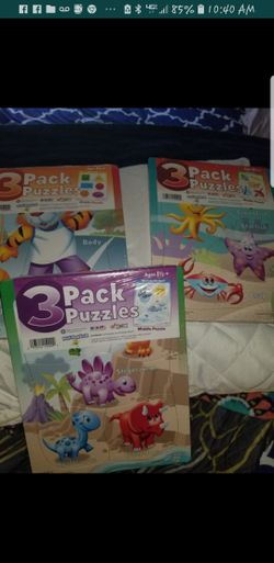 Total of 9 brand new puzzles