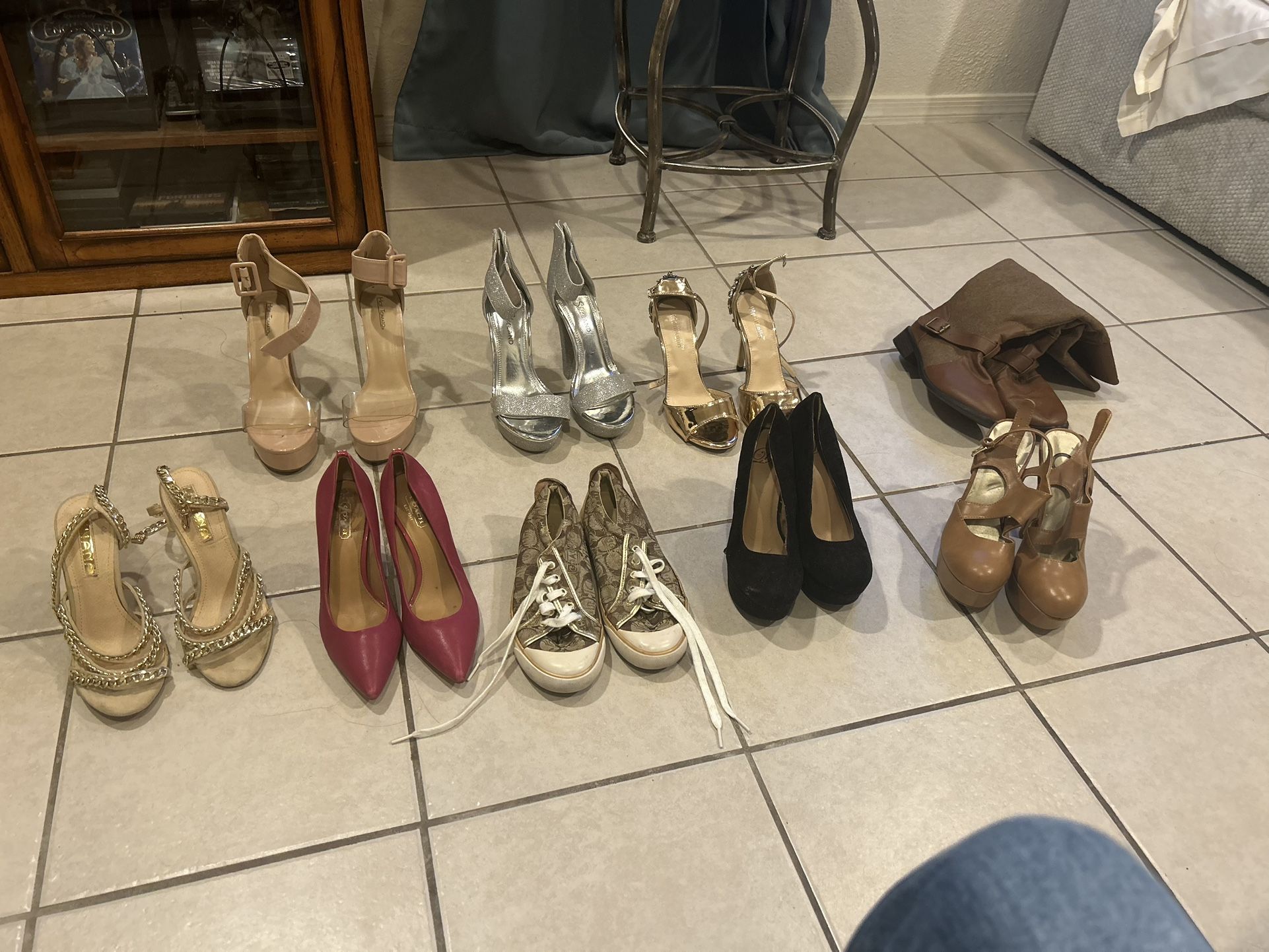Shoes, Heels, Boot Sizes 6.5-8
