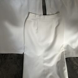Ladies White Skirts