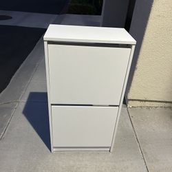 Ikea Shoe Rack White-as Is