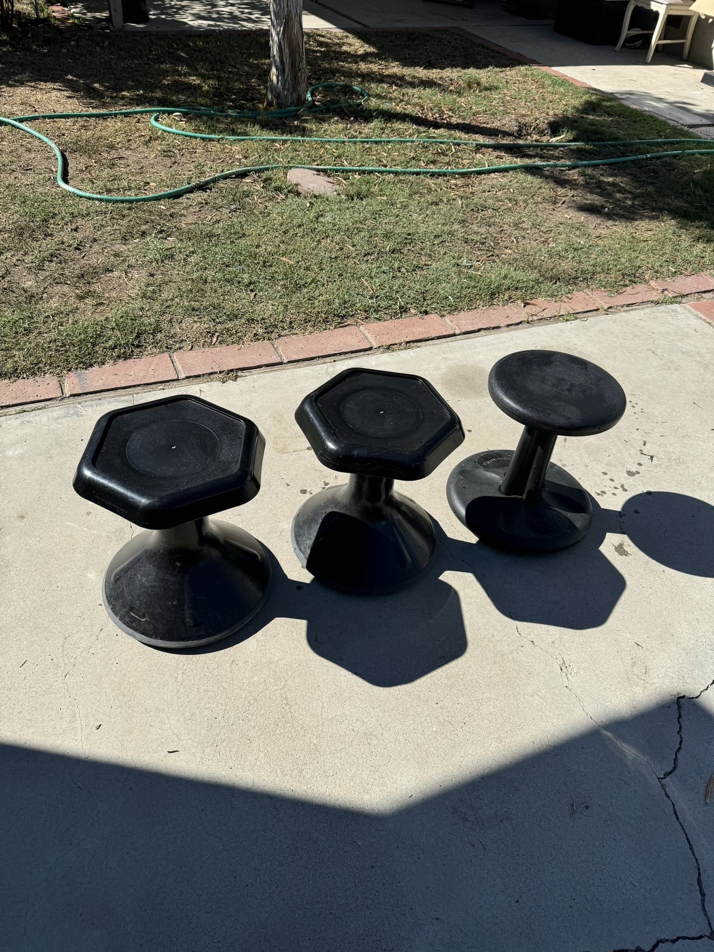 Kids Classroom Wobble Chairs Lot Of 3