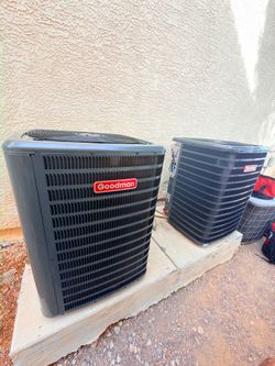 New AC units installed