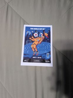 Panini FIFA World Cup 2026 Houston Host City Officially Licensed Poster