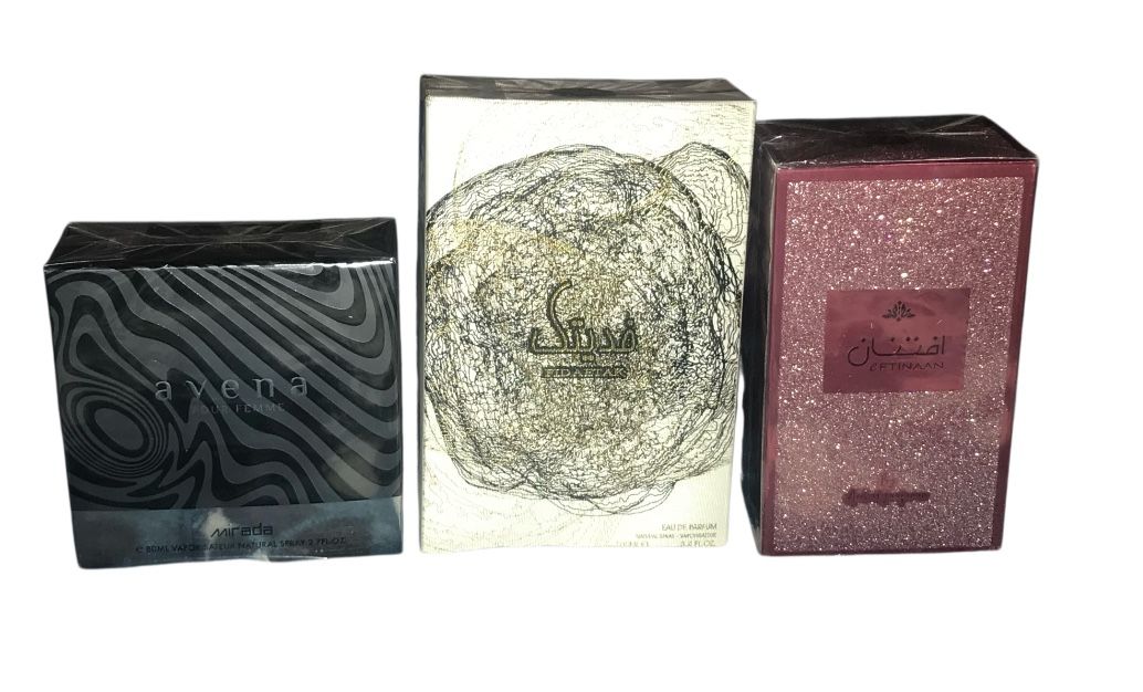 New Women’s 3 Perfume Gift Set