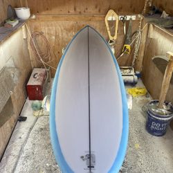 6’10 Handmade Surfboard For Sale