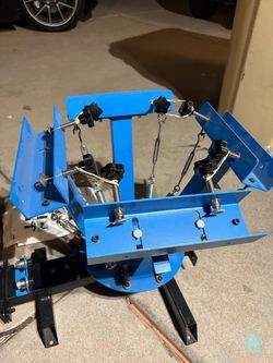 Manual Screen Printing Press 4-Color