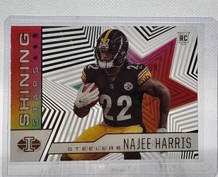 Najee Harris RC Shining Stars Pittsburgh Steelers