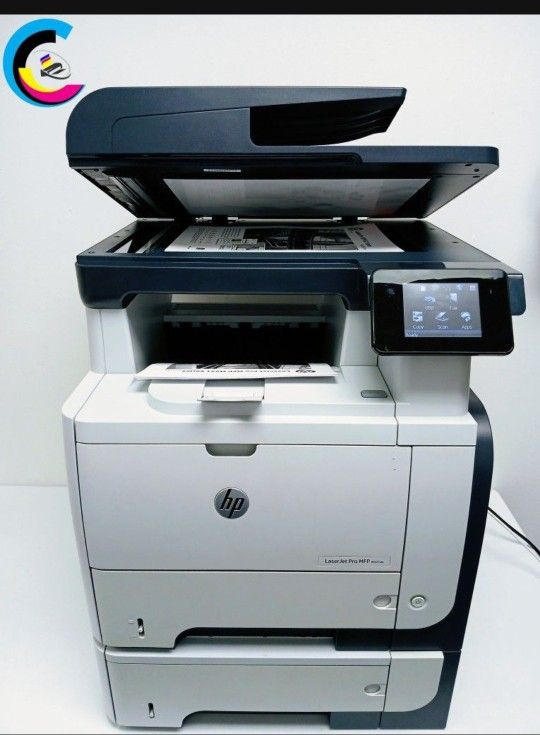 Laser Printer DUAL-TRAY || Hp LaserJet Pro MFP M521dn || Prints Automatically Double-Sided || Touch Screen || All-in-One || Printing Speed Up To 42ppm