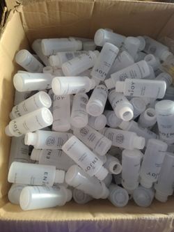 Sample empty bottles with cap
