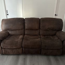 Recliner Couch - Sofa Reclinable