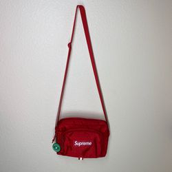 supreme shoulder bag (ss19) red