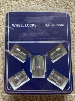 Genuine Hyundai Wheel Locks *OEM PARTS* , Fits multiple vehicles - Hyundai