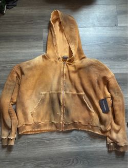 GV Gallery WAFFLE THERMAL ZIP UP