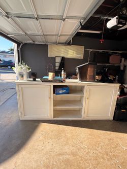FREE White TV Stand