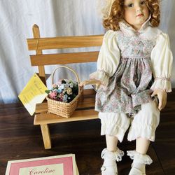 Caroline Porcelain Doll by Pamela Phillips Sweethearts of Summer Collection