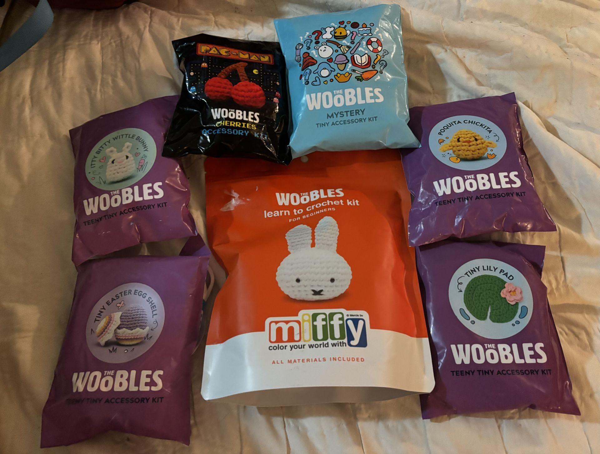 Woobles Lot Of Crochet Kits