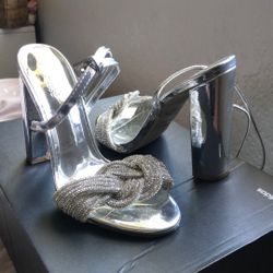 Charlotte russe silver heels