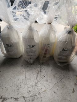 Lot of ( 4 ) Gallons of Quik Lining Systems SLIC Lubricant