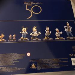 DISNEY 50th ANNIVERSARY COLLECTIBLE FIGURES SET