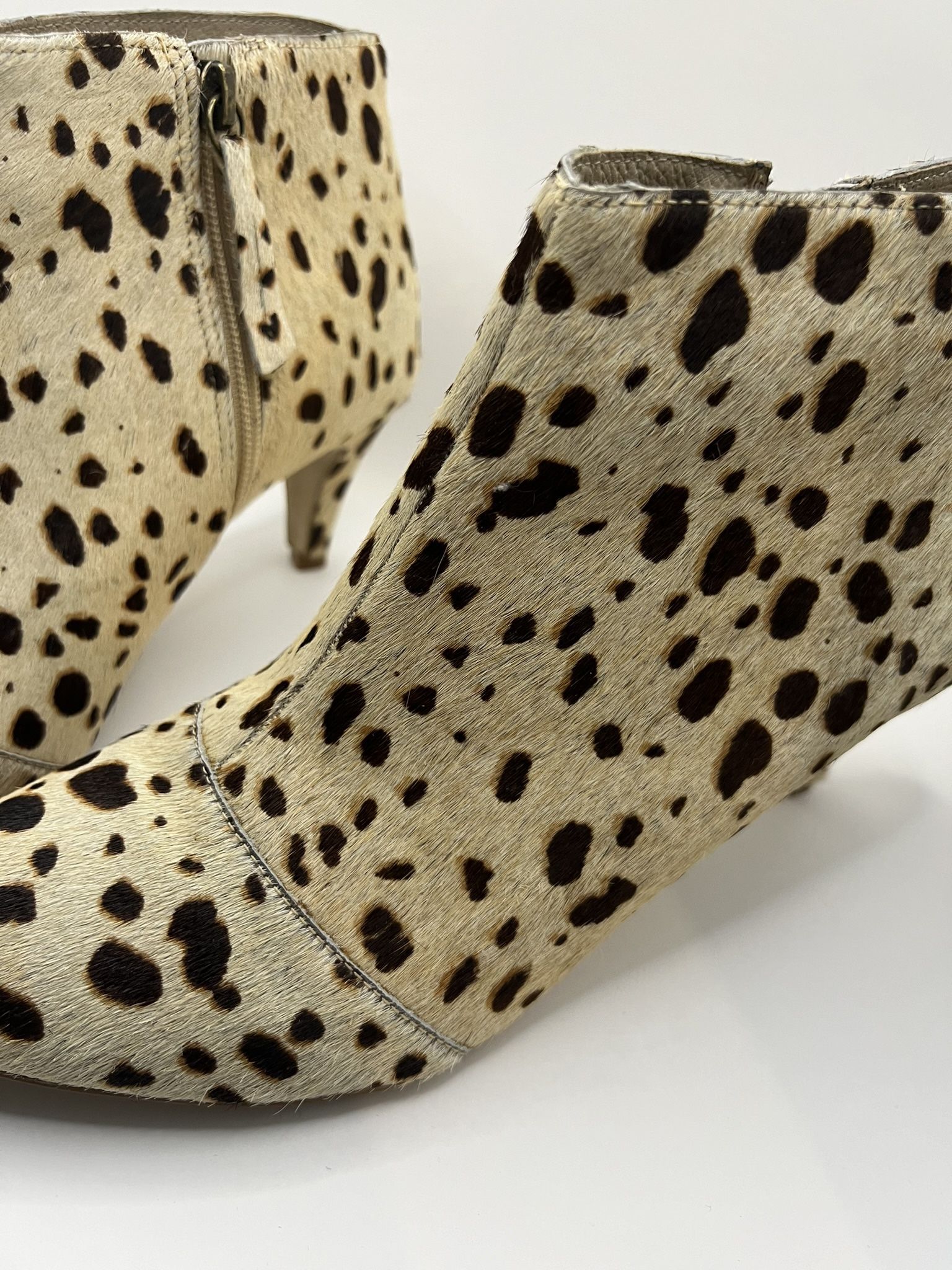 Womans Ankle Leopard Boots