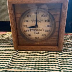 Programmers Clock Keeps Perfect Time 