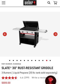 Weber flat grill