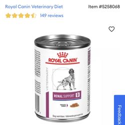 Royal Canin Veterinary Diet Canine Renal Support D 13 oz (21 cans)
