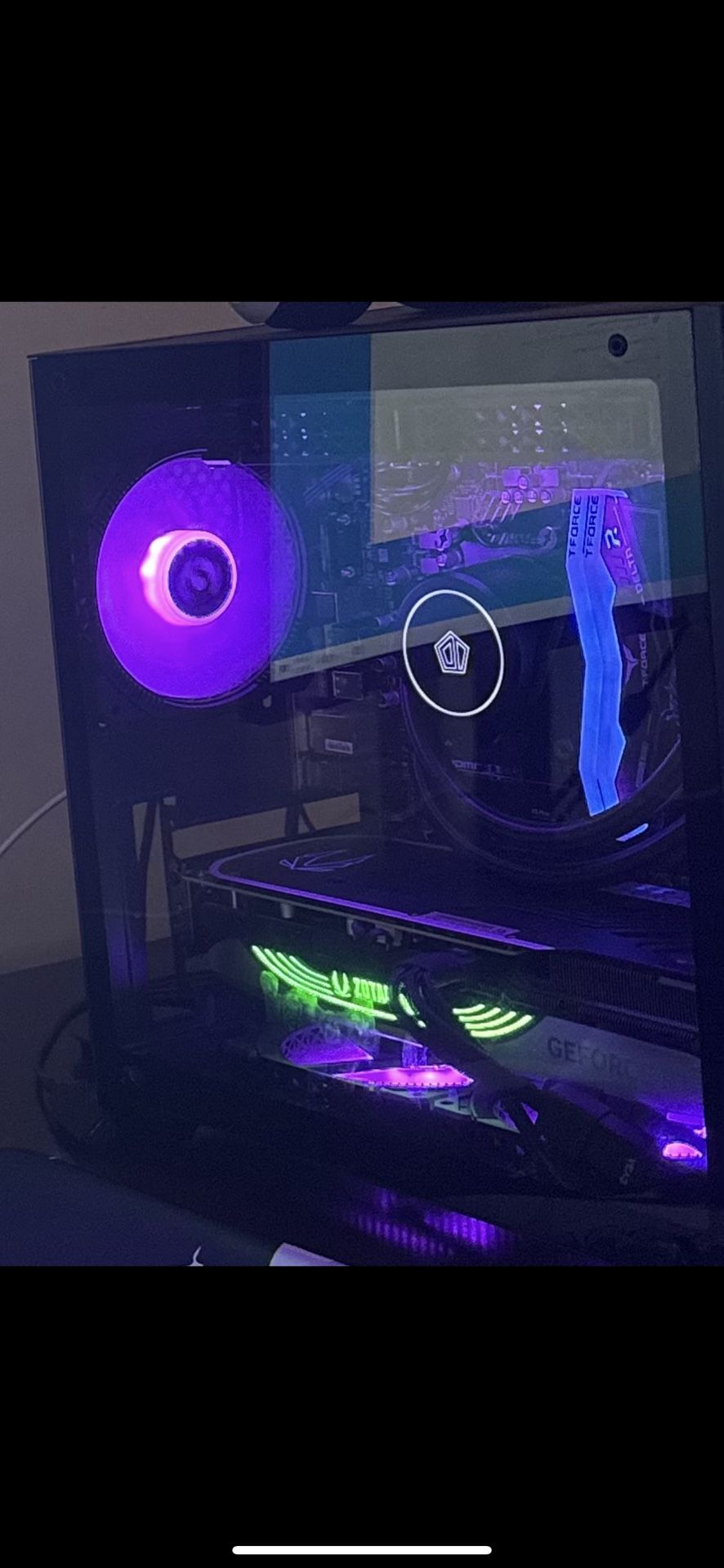Entire PC Set Up. 4070ti And AMD 78003xd