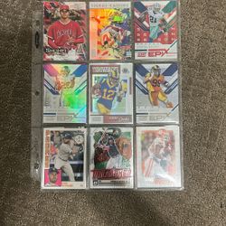 baseball/football cards