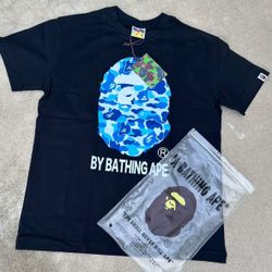 Blue Medium Bape Tee