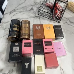 Brand new authentic designer fragrances. Jean Paul Gaultier, Dior, Creed, Valentino, Chanel, Tom Ford + more.  Message for prices.