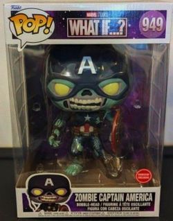 Disney Marvel What If..... Captain America Zombie 10 Inch Funko Pop