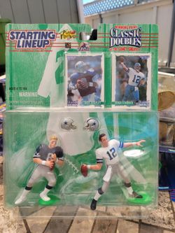 Starting lineup  NFL classic doubles Aikman Staubach
