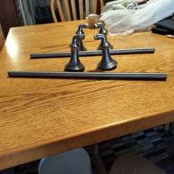 18" towel bars brushed Nickel