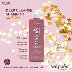 320 Pure Deep cleanse shampoo 