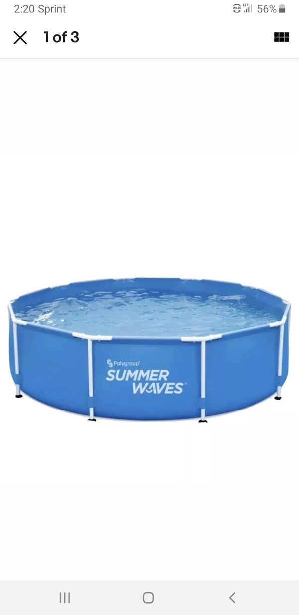 where can i buy a metal frame pool