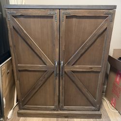 World Market liquor Cabinet 