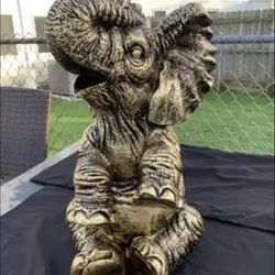 The Happy Elephant Statue