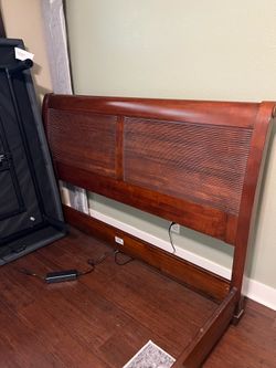 Ethan Allen Queen bed frame