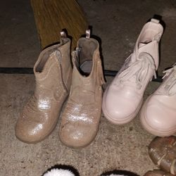Size 11 Girl Boots  And Sandals 