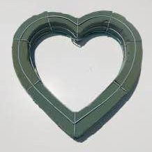 Heart-Shaped Wire Wreath Form (24 in)