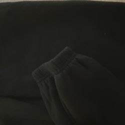 Black Elastic Waist Shorts