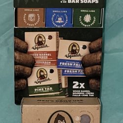 Dr Squatch Mens Natural Bar Soap 7 Bars NEW 
