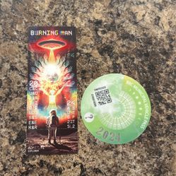 Burning Man Ticket + RV Pass