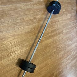 Weight Bar With Weights