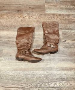 Brown Boots Size 6.5