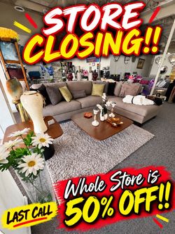 50% ( STORE CLOSING)