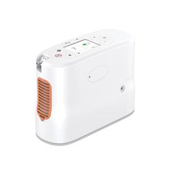 Rhythm Healthcare P2-E7 Portable Oxygen Concentrator W/ 2 Batteries And 2 Carrying Cases