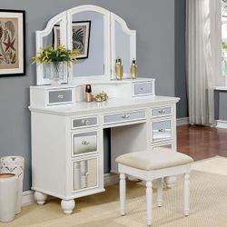 Brand New White Vanity Set